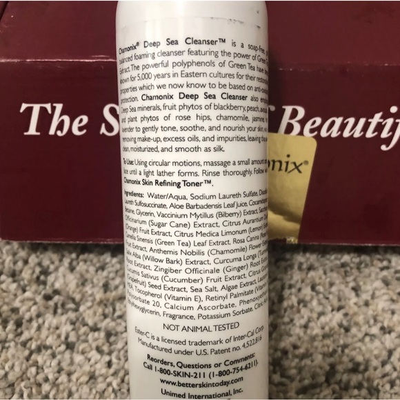 Chamonix Deep Sea Cleanser Soap Free Normal/Everyday 8 Oz New Sensitive Skin $32 - Picture 3 of 3